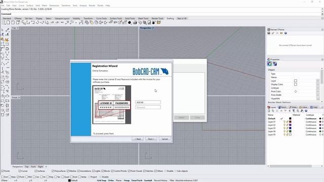 BobCAM for RHINO  Video 2   Registration