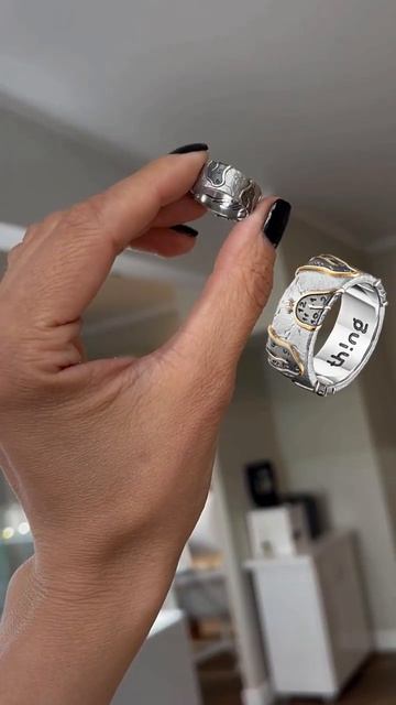 Кольцо серебряное Сальвадора Дали смотреть онлайн