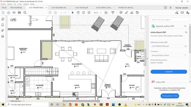 PROYECTO CASA DE CAMPO EN ARCHICAD смотреть онлайн