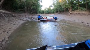 Mini Jet Boating - Low water levels and ski shenanigans