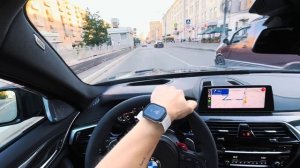 BMW M5 F90 ОТ ПЕРВОГО ЛИЦА | По Москве под Макана | Deikin Exhaust