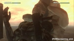 "You're pretty good." Trophy - Metal Gear Solid 4