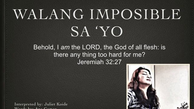 WALANG IMPOSIBLE SA 'YO смотреть онлайн