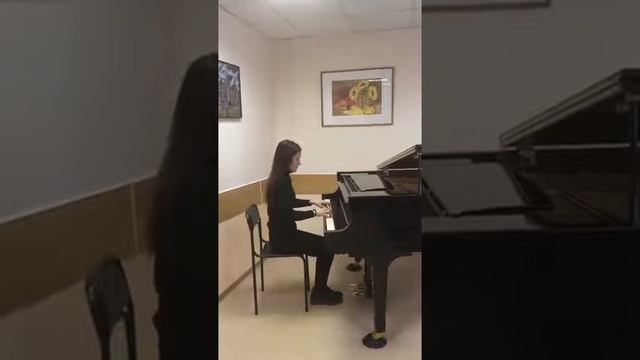 Хайдаршина Динара Эдуардовна - И. Бах "3-х голосная инвенция" ля минор смотреть онлайн