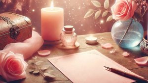 Как привлечь любовь в свою жизнь с помощью ритуала "Лист розового цвета" 🌸