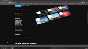 How to install and setup TaskbarX