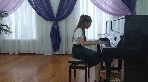К. Черни Этюд соч.139 №36. Исполняет Костюченко Ирина, 12 лет