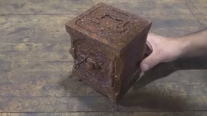 Что в коробке! Сейф 1890-х годов [реставрация]