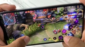 Test Game iPhone XS MAX Main Mobile Legends
