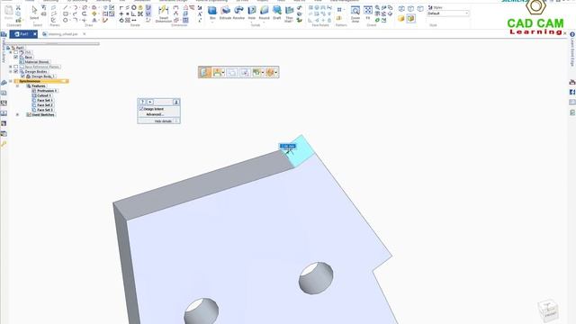 Solid Edge Tutorials #9 | How to use Graphic handle (3D steering wheel) for Design 3D Modeling смотреть онлайн