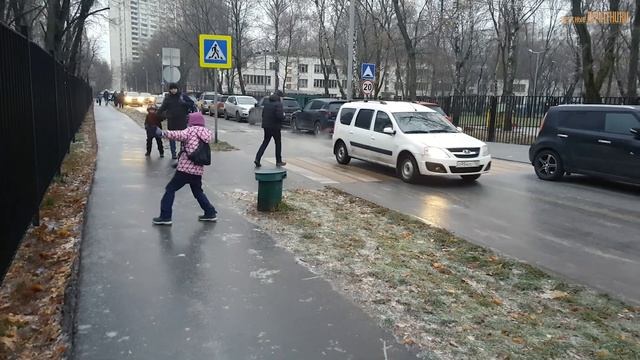 По дороге в школу в Печатниках 19.11.2020 смотреть онлайн
