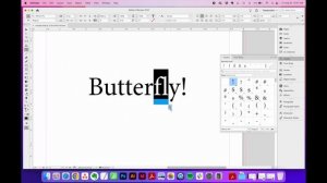 How to customize text using glyphs in Adobe InDesign