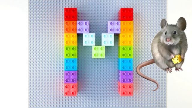 Английский алфавит с Лего Дупло | Буквы для детей смотреть онлайн