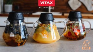 Заварочные чайники Vitax серии Fast Tea 800/900/1000мл