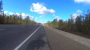 вилюйский тракт от 16 до 26 км и обратно ускоренно в 10 раз