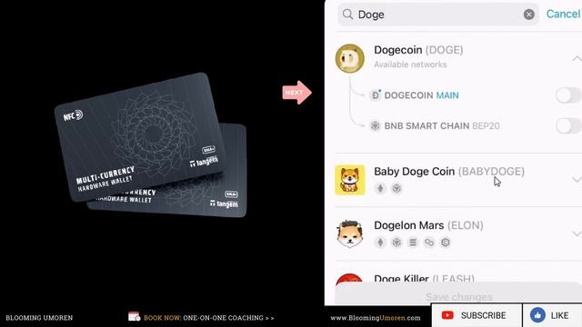 TANGEM WALLET TUTORIAL: Send #DOGE To #Tangem Wallet | How To Transfer Dogecoin To Tangem #Crypto смотреть онлайн