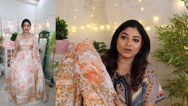 Party wear & Wedding Lehengas | Lehenga Review |Celebrity replica Lehengas | Vaishali Mitra