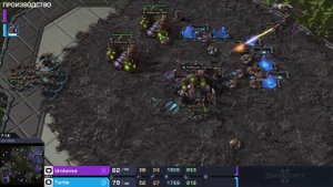 StarCraft II Turtle vs Uroboros. Хорошая игра от 12 уровня!