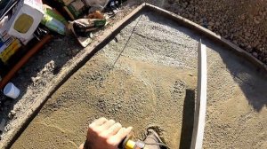 бетонирование под брусчатку , стяжка бетонная армированная своими руками по технологии