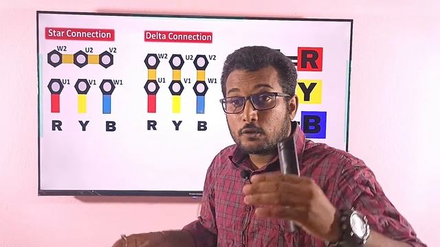 How to Motor Connection in odia|| induction motor|| Star Connection|| Delta Connection||Star & Delt