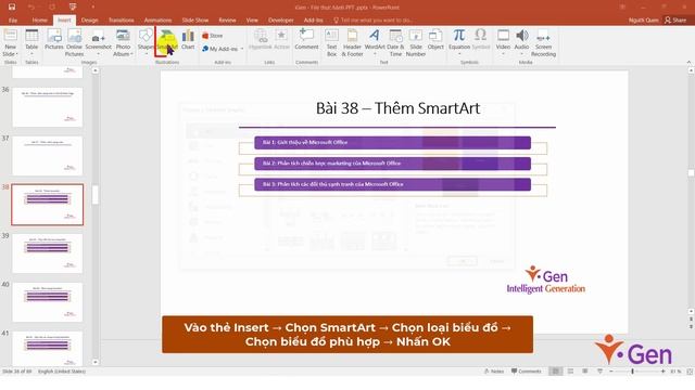 P8 Bài 1 Thêm Smartart смотреть онлайн