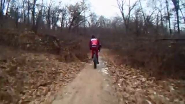 New Years Eve Day 2011 - Fat Bike Ride - Bairds Creek - Green Bay, Wi (part 2 of 2)