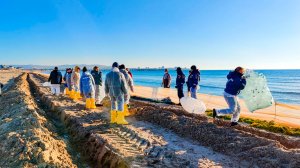 Снегопады и заморозки в Сочи помогли в очистке мазута Черноморского побережья