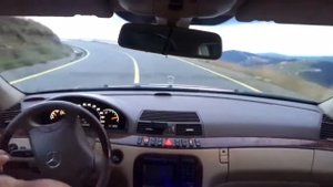 Pov Drive Mercedes S500 W220 Mountain Drift Adventure