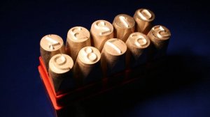 Клейма ручные PRYOR (Англия). Реальный тест по металлу.