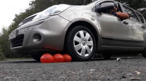 Давим предметы машиной