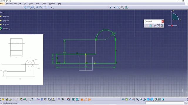 CATIA Tutorial | CATIA V5 Practice | CATIA Part Design | CATIA part design Exercises | Part Design