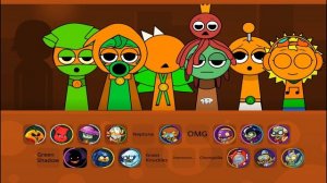 Спрунки  Orange vs Plants   #sprunki