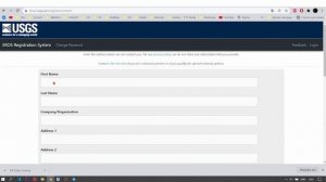 01 - Регистрация на сайте earthexplorer.usgs.gov