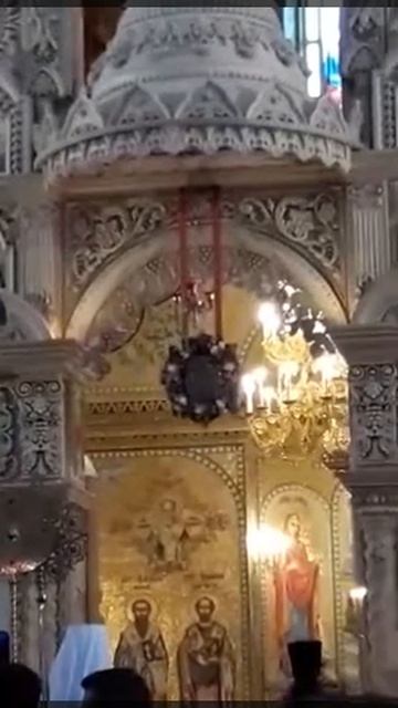 Отрывок из богослужения Почаевской лавры 💓💓💓 смотреть онлайн