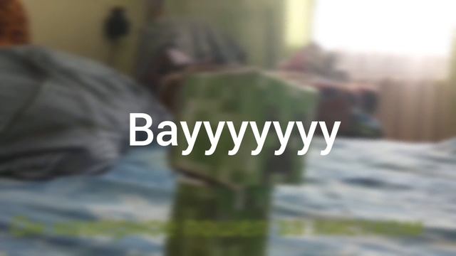бумажный Майнкрафт видео!!!