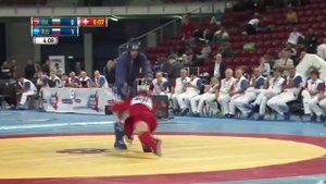 Islam MAKHACHEV Ислам МАХАЧЕВ vs Valentin BENISHEV Валентин БЕНИШЕВ. World SAMBO Championships 2016