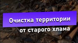 Очистка территории от старого хлама | Мусоробосс Петербург