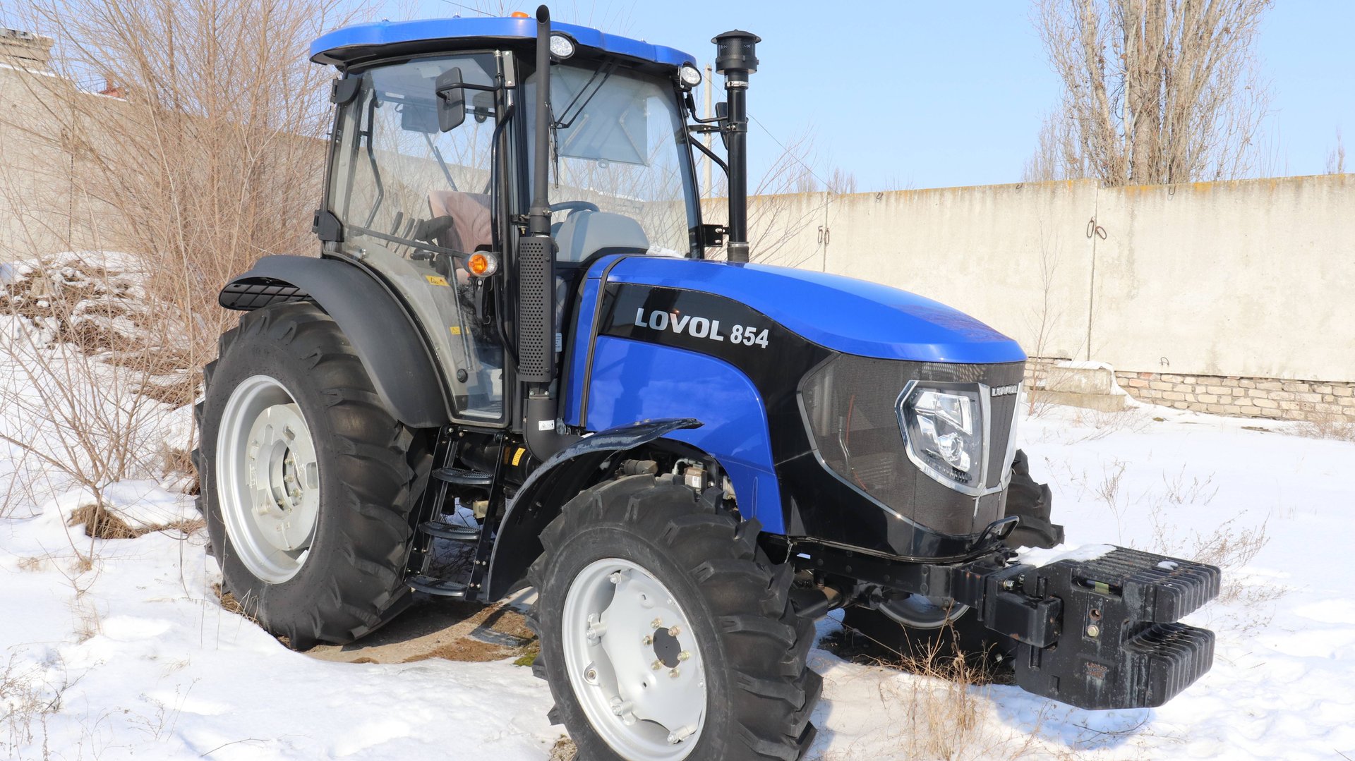 Обзор на трактор Lovol 854 смотреть онлайн
