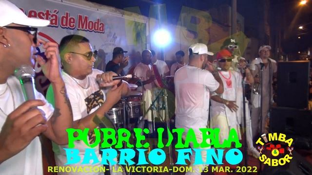 POBRE DIABLA ♫BARRIO FINO ♫ RENOVACION EN SU SALSA ♫ 4K ♫ LA VICTORIA ♫13 MAR. 2022 смотреть онлайн