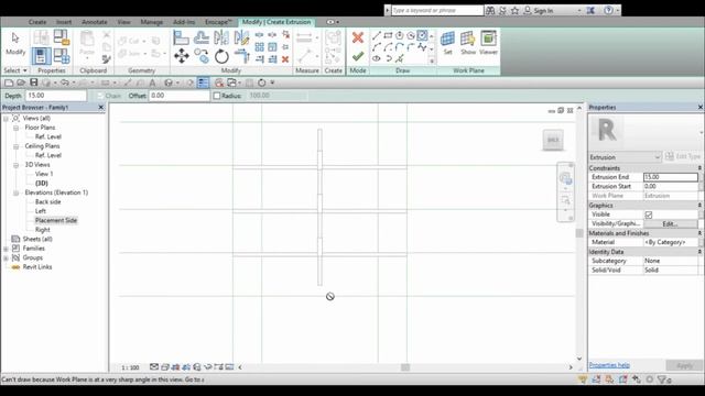 Family Creations: Creating a Wall Mounted Shelf in Revit 2018