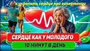 Как Укрепить Сердце И Сосуды? Эти секреты изменят вашу жизнь!