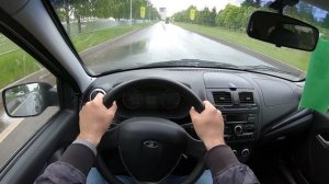 LADA KALINA CROSS POV TEST DRIVE