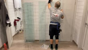 Сборка безсиликоновой кабинки AVACAN EM 2712 L с внутренней сборкой