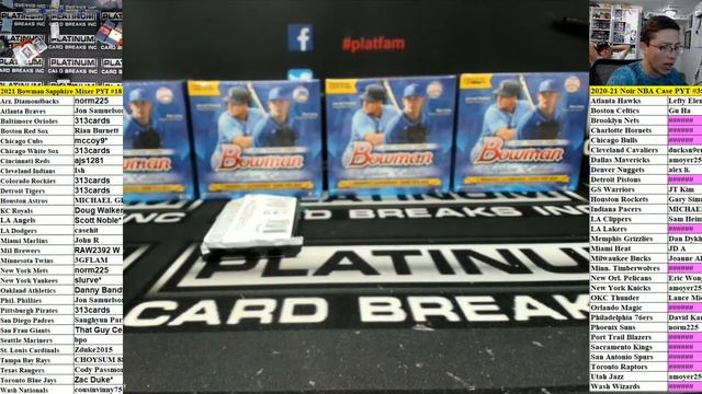 2021 Bowman Baseball Sapphire Edition 4 Boxes + 2020 Bowman Draft JUMBO 1 Box PYT #18 смотреть онлайн