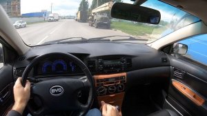 BYD F3 POV TEST DRIVE