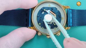 How to change Battery Romanson TM9A22FM and Time setting #watchservicebd
