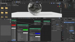 Principled BSDF vs Glass BSDF - Blender eevee tutorial