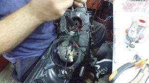 Peugeot 207 Bi Led Projector Uygulaması