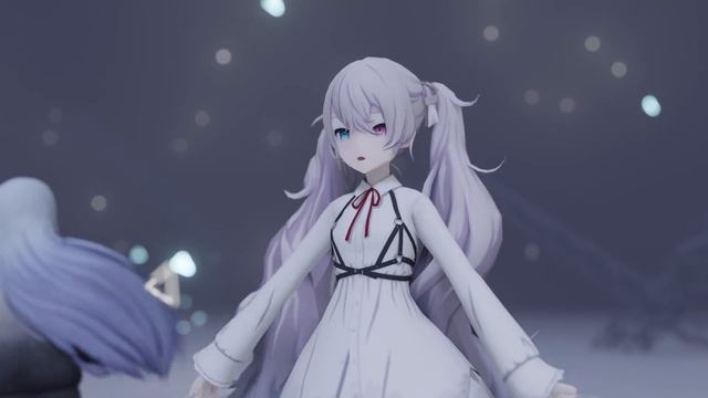 【MMD|Blender】25jiの自傷無色
