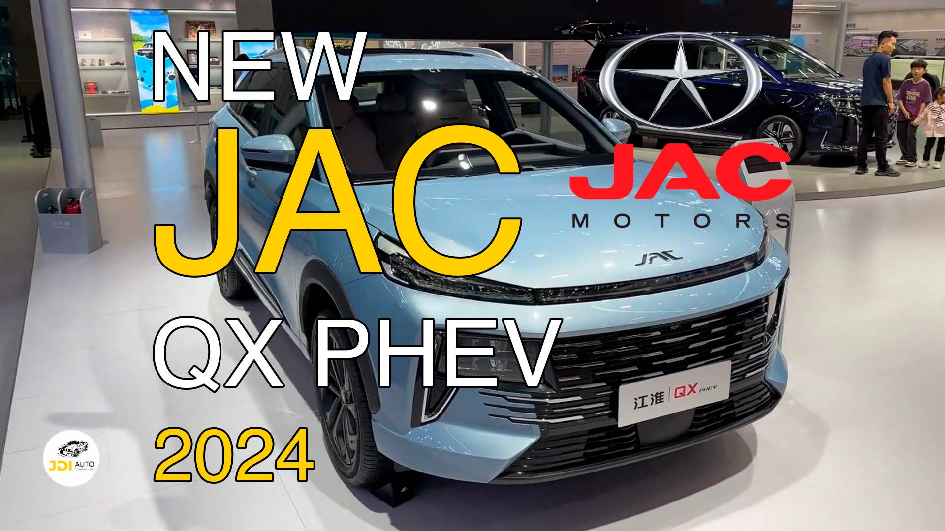 Новый JAC QX PHEV 2024 года. Видео обзор.